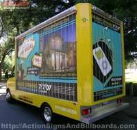 Mobile Billboard Truck in Northern California