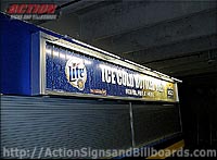  Rotating Tri-paneled Sign Metrodome (Minnesota Vikings) 2' x 24'