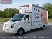 Mobile Billboard Truck in Sweden