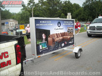 4' x 8' Mobile Sign Trailer